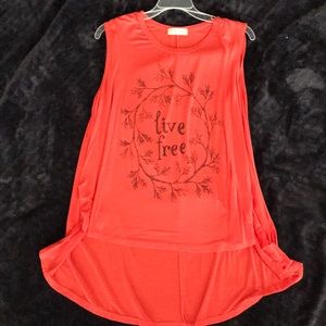 Alter’d state, high-low, comfy shirt